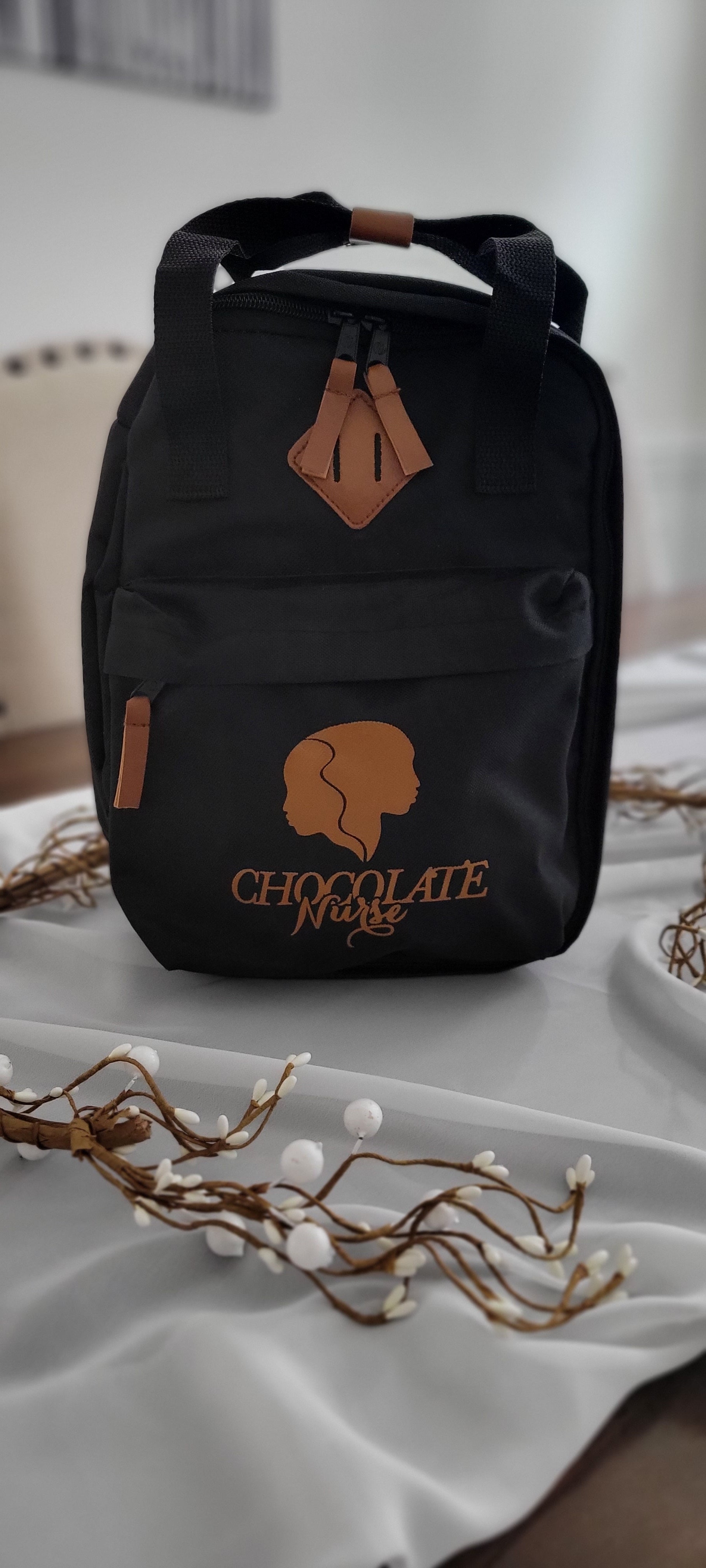 Chocolate Nurse Lunch Bag